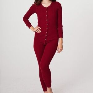 American apparel red onesie